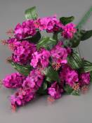 Букет сирени 14 веток 55см МИКС(бел сир б-сир)