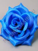 Роза неткан Гигант 5сл 19см(бел крас син желт роз фио микс)