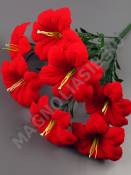 Букет бархатных лилий 7гр 43см