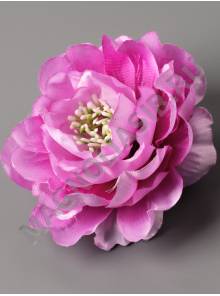 Пион махровый атласный 6сл 10.5см( роз сир бел-роз)