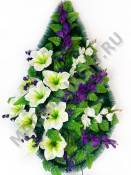 Венок "Валенсия" с гиппераструмом выс.105/120см шир. 60см