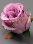 Роза полураскрытая хлопок 6сл 8.5см (бел крас син лайм роз перс сир слив микс)/К