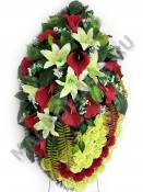 Венок Скорбь 115/135см ш.80см