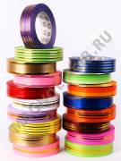 Лента с золотыми полосками 3*50ярд Польша