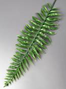 Лист папоротника лесного пластм зеленого 30/48см (зел св-зел)