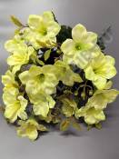 Букет амариллисов 9гр по 2 цвет 48см (бел роз лайм борд сир пыльн-роз)