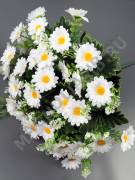 Москва. Букет ромашки с добавками 18 гр 36 цветочков 42см (белая)