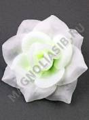 ЦЕНА СНИЖЕНА! Роза Бьюти шёлк 4сл 12см ( крас гол роз сир жел)